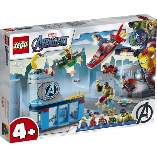 Lego Marvel Avengers Wrath Of Loki Set, Super Heroes Series With Iron Man & Hulk Figure Lego Marvel Avengers Wrath Of Loki Set, Super Heroes Series With Iron Man & Hulk Figure