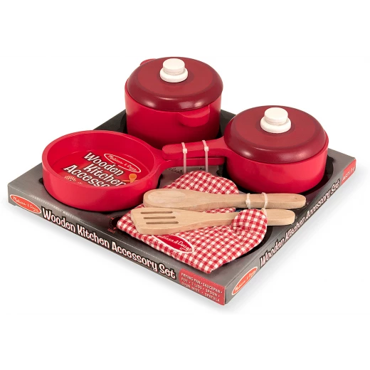 Melissa And Doug Deluxe Wooden Kitchen Accessory Creative Kids Play Pots Pans Melissa And Doug Deluxe Wooden Kitchen Accessory Creative Kids Play Pots Pans