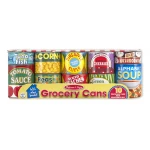 Melissa & Doug Let's Play House! Grocery Cans - ميليسا اند دوج