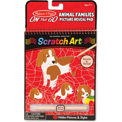 Melissa & Doug On The Go Animal Families Hidden-picture Pad Melissa & Doug On The Go Animal Families Hidden-picture Pad