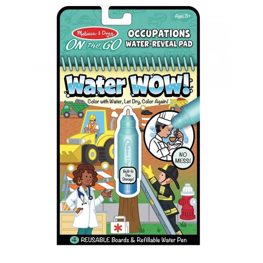 Melissa & Doug Out The Go Occupations Water Reveal Pad Melissa & Doug Out The Go Occupations Water Reveal Pad