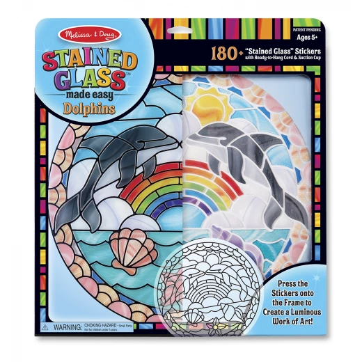 Melissa & Doug Stained Glass - Dolphins Melissa & Doug Stained Glass - Dolphins