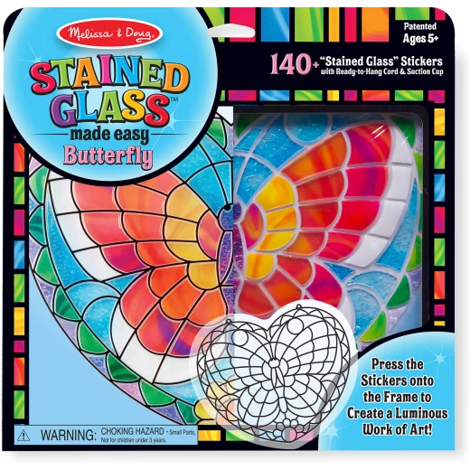 Melissa & Doug Stained Glass Butterfly Melissa & Doug Stained Glass Butterfly