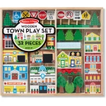 Melissa & Doug Wooden Town Play Set - ميليسا اند دوج