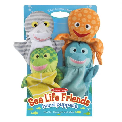 Melissa & Doug® Sea Life Friends Hand Puppets Melissa & Doug® Sea Life Friends Hand Puppets