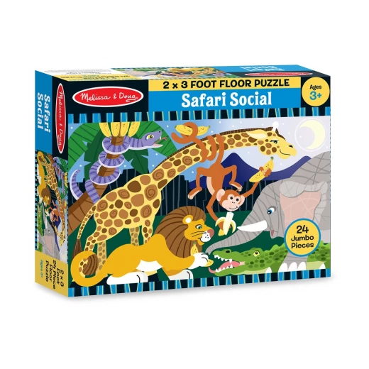 Melissa & Doug Safari Social Floor Puzzle (24pc) Melissa & Doug Safari Social Floor Puzzle (24pc)
