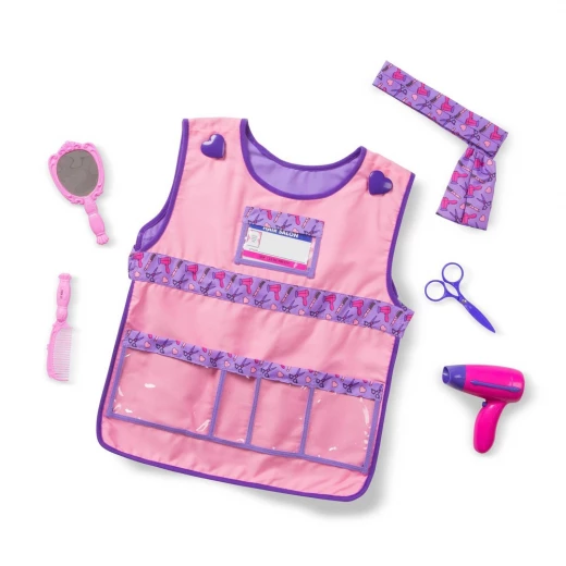 Melissa & Doug Hair Stylist Role Play Costume Set - ميليسا اند دوج - Image 2