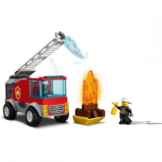 Lego City 60280 Fire Ladder Truck - ليجو - Image 7