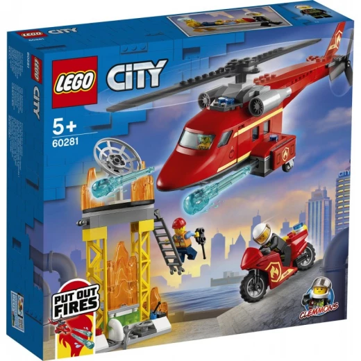 Lego City Fire Rescue Helicopter Lego City Fire Rescue Helicopter