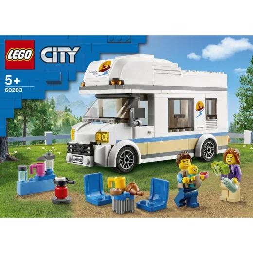 Lego City Holiday Camper Van 60283 - ليجو - Image 2