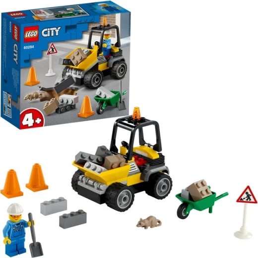 Lego City Roadwork Truck - ليجو - Image 3