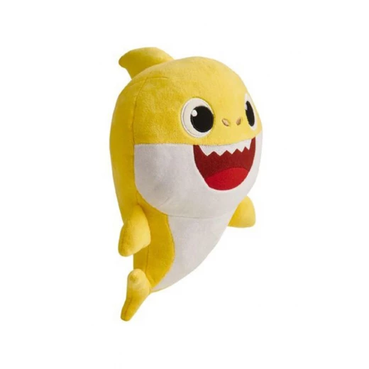 Pinkfong Singing Baby Shark Stuffed Plush Toy - Yellow - بينكفونغ - Image 3