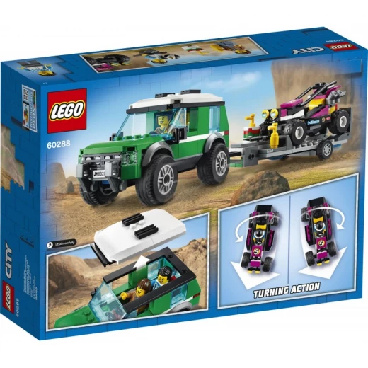 Lego City Race Buggy Transporter 60288 - ليجو - Image 3