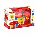 Dolu - Happy House Shape Sorter with Lockable Doors - دولو