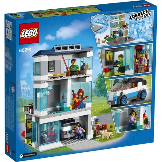 Lego City Family House 60291 - ليجو - Image 2