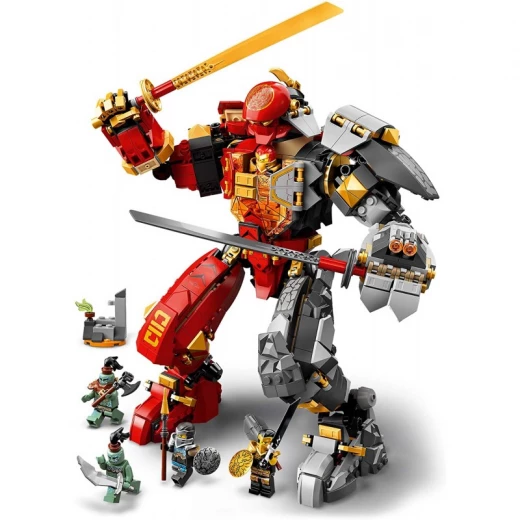 Lego Ninjago Fire Stone Mech Toy, Ninja Action Figure 71720 - ليجو - Image 7