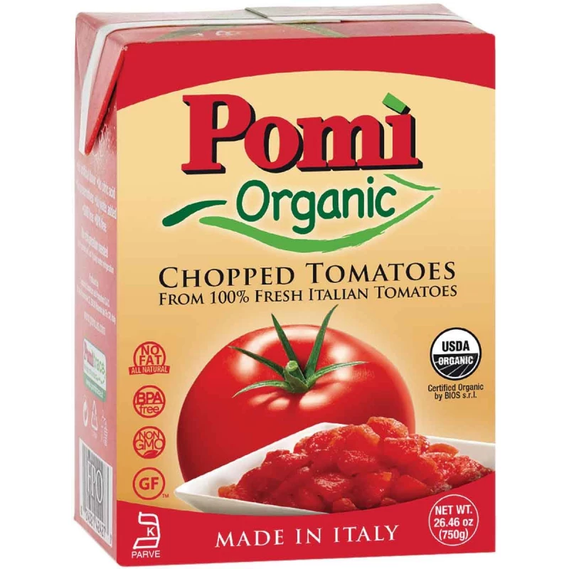 Pomi Org Chopped Tomatoes 750g - Pomi