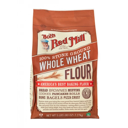 Bob's Red Mill Whole Wheat Flour, 2.27Kg Bob's Red Mill Whole Wheat Flour, 2.27Kg