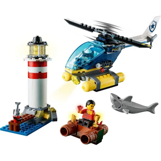 LEGO 60274 Elite Police Lighthouse Capture, 189 Pieces - ليجو - Image 2