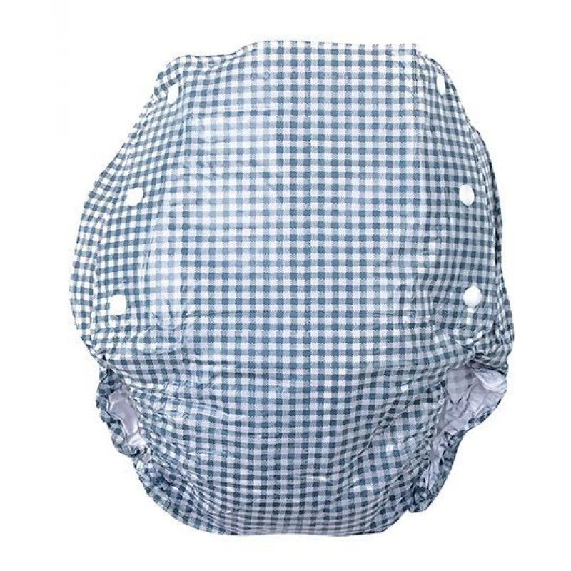 Farlin Baby Plastic Diaper Cover Pants Blue 3-6 kg - Small - فارلين