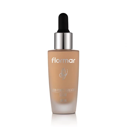 Flormar Fusion Power Foundation Serum SF04-Rich Beige 30ml Flormar Fusion Power Foundation Serum SF04-Rich Beige 30ml