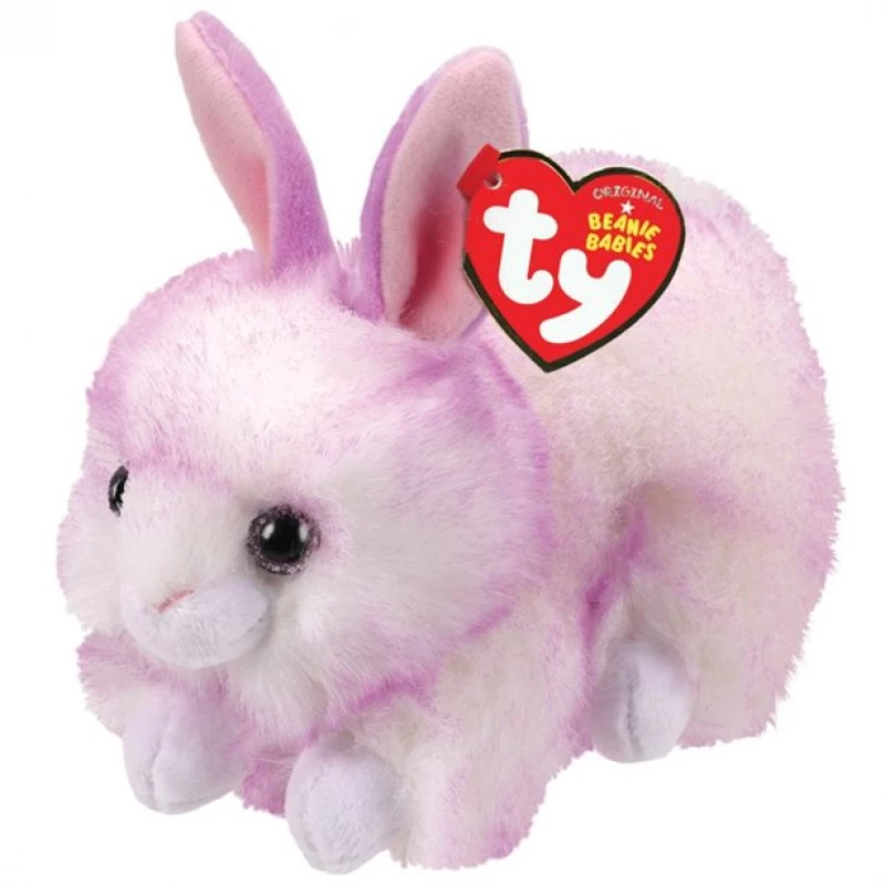 TY Beanie Baby - RYLEY the Purple Bunny (6 inch) (Mint) - Ty
