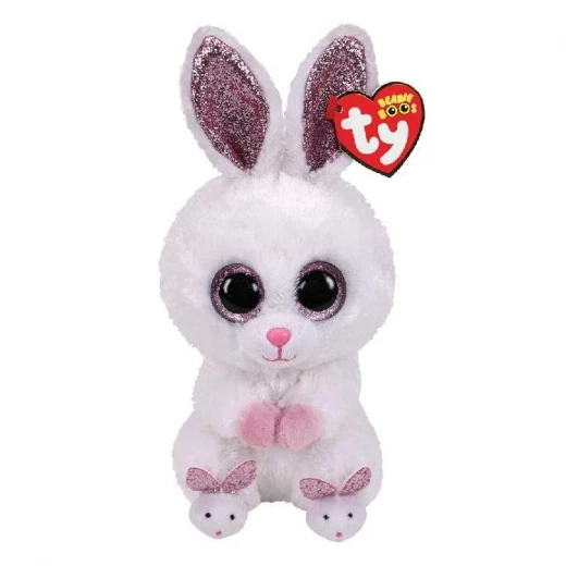 Ty Beanie Boos Rabbit Slippers White Med - Ty - Image 2