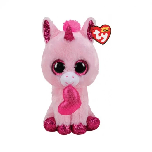 Ty Beanie Boos Unicorn Darling Pink Med Ty Beanie Boos Unicorn Darling Pink Med