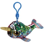 Ty Beanie New Flippable - Calypso, Keyclip! - Ty