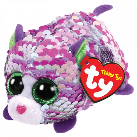 T&Y Ty Teeny Flippables Lilac - Sequin Purple cat 4" T&Y Ty Teeny Flippables Lilac - Sequin Purple cat 4"