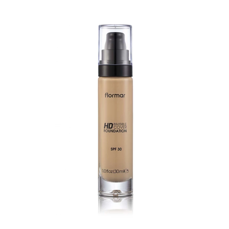 Flormar Invisible Cover Foundation Soft Beige 80 - فلورمار