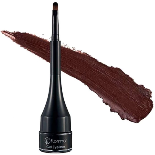 Flormar Gel Eyeliner - 2.2 g, Ge03 Bole Brown Flormar Gel Eyeliner - 2.2 g, Ge03 Bole Brown