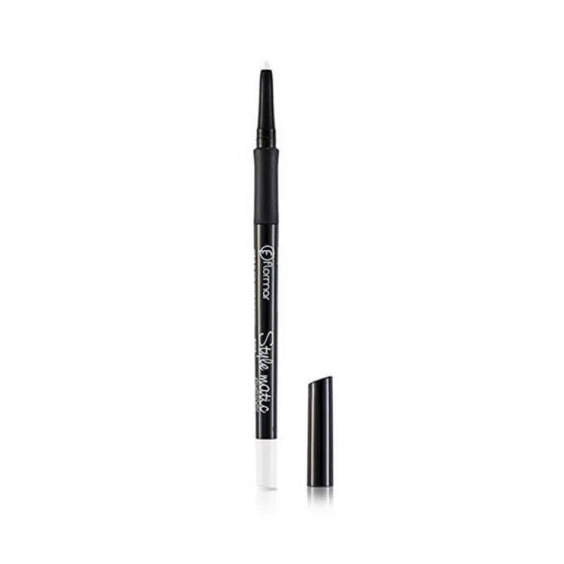 Flormar Style Matic Eyeliner S09 White Frost - فلورمار