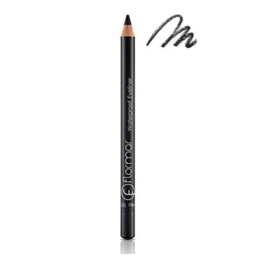 Flormar Waterproof Eye Liner - 101 Black Ice Flormar Waterproof Eye Liner - 101 Black Ice
