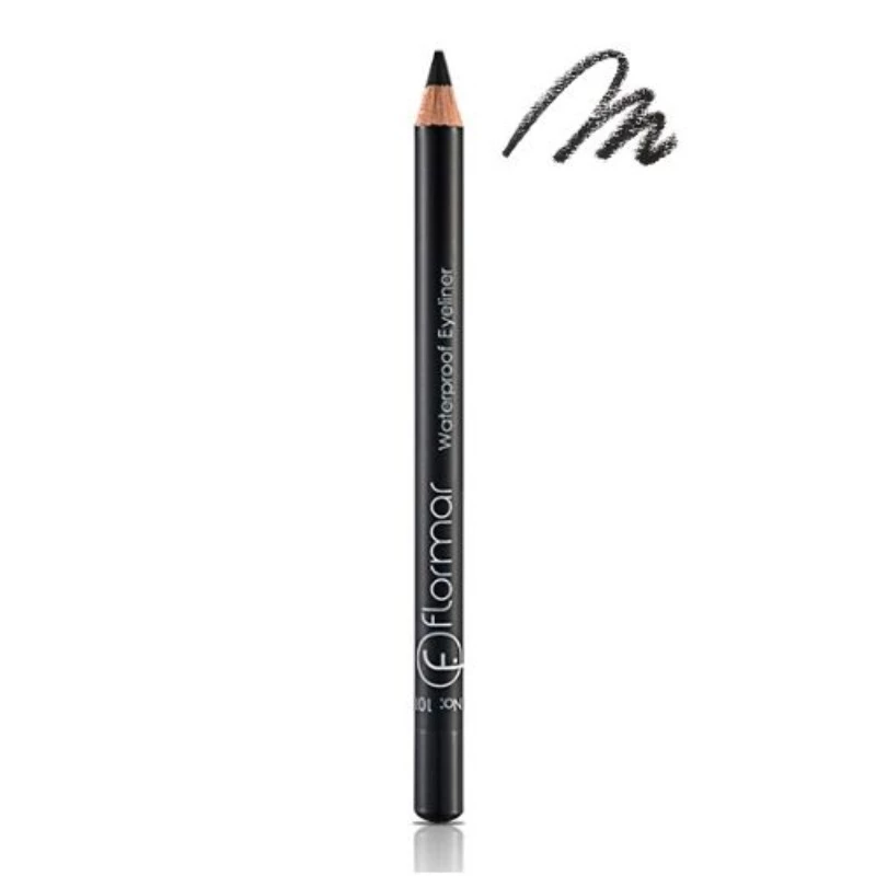 Flormar Waterproof Eye Liner - 101 Black Ice - فلورمار
