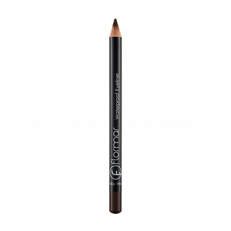 Flormar Waterproof Eyeliner-105warm Brown - فلورمار