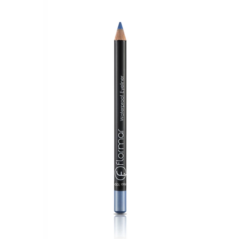 Flormar Waterproof Eyeliner Pencil, 109 Baby Blue - فلورمار