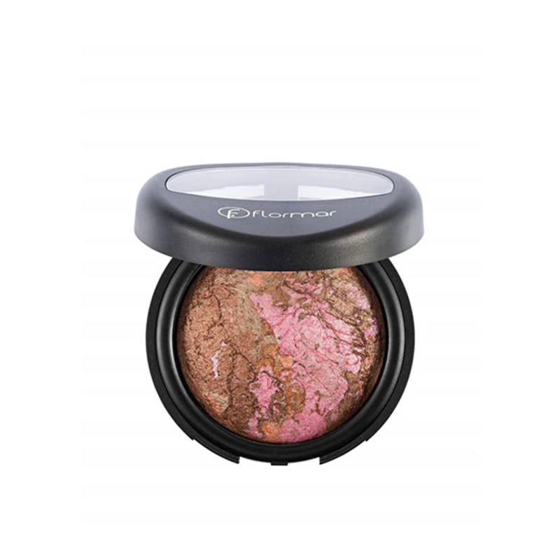 Flormar Baked Powder 25 Marble Pink Gold 9g - فلورمار