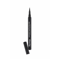 Flormar Midnight Matte Eyeliner Black, 1.2ml