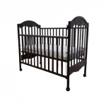Lip Maja Baby Cot Wood Walnut 60X120cm - Lip
