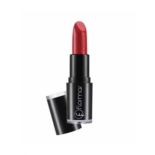 Flormar Long Wearing Lipstick L08 Red Metallic Flormar Long Wearing Lipstick L08 Red Metallic