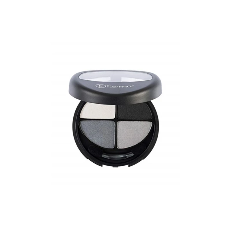 Flormar Quartet Eye Shadow 404 Black Souffle 12g - فلورمار