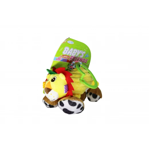 X.Q.TOY baby's lovely friends Activity Soft Toy, Lion X.Q.TOY baby's lovely friends Activity Soft Toy, Lion