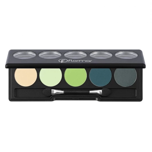 Flormar Color Palette Eyeshadow 09 Transforming Green 9g Flormar Color Palette Eyeshadow 09 Transforming Green 9g