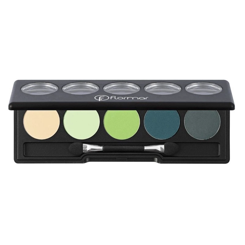 Flormar Color Palette Eyeshadow 09 Transforming Green 9g - فلورمار
