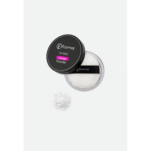 Flormar Invisible Loose Powder - White