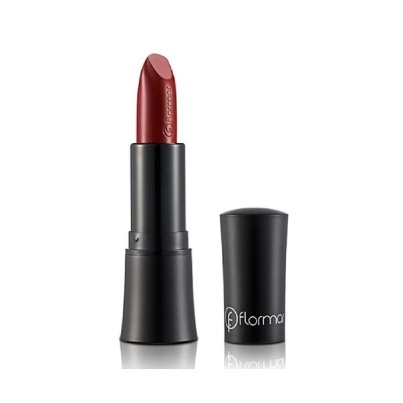 Flormar Super Shine Lipstick 504 Red chocolate 4.2g - فلورمار