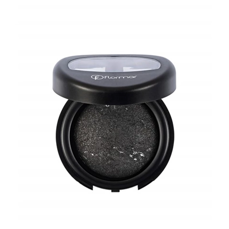 Flormar Diamonds Terracotta Eyeshadow D02 Black Glitters 5g - Flormar