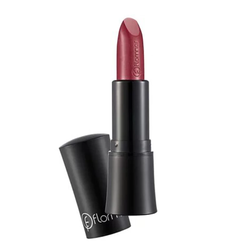 Flormar Super Shine Lipstick 518 Deep Red Plum 3.9g - فلورمار