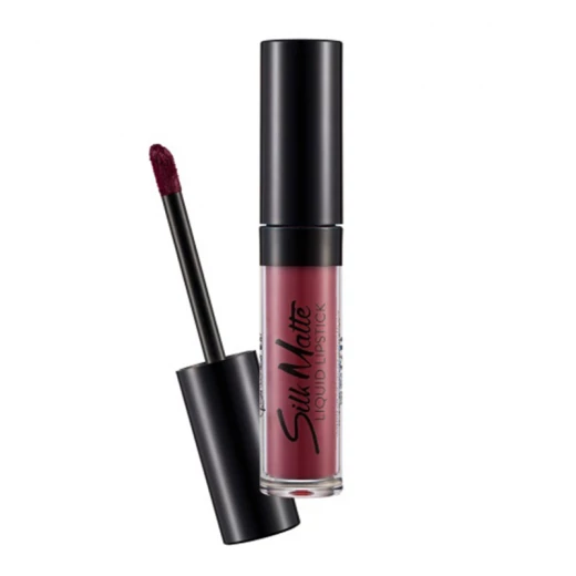 Flormar Silk Matte Liquid Lipstick 015 Pretty Plum 4.5ml Flormar Silk Matte Liquid Lipstick 015 Pretty Plum 4.5ml